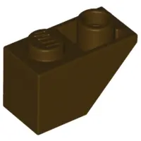 Dark Brown Slope, Inverted 45 2 x 1