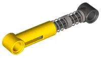 Yellow Technic, Shock Absorber 6.5L with Black Piston Rod - Hard Spring, Tight Coils in Middle