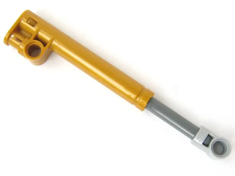 Pearl Gold Technic, Shock Absorber 11L with Internal Spring, Dark Bluish Gray Shaft and Light Bluish