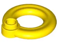 Yellow Minifigure, Utensil Flotation Ring (Life Preserver)