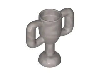 Flat Silver Minifigure, Utensil Trophy Cup Small