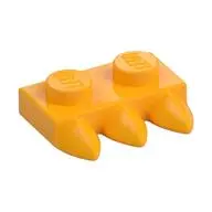 1X2 PLATE WITH 3 TEETH