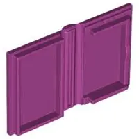 Magenta Minifigure, Utensil Book 2 x 3