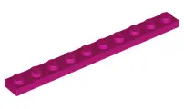Magenta Plate 1 x 10