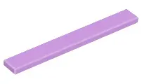 Medium Lavender Tile 1 x 8