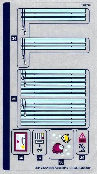 Sticker Sheet for Set 41318, Sheet 2 - (34174/6193973)