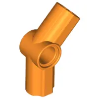 Orange Technic, Axle and Pin Connector Angled #4 - 135 degrees