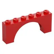BRICK W. INSIDE BOW 1X6X2