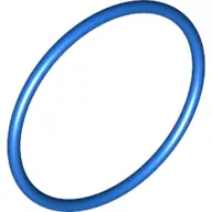 Blue Rubber Belt Large (Round Cross Section) - Approx. 3 1/4 x 3 1/4