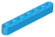 Dark Azure Technic, Liftarm Thick 1 x 7