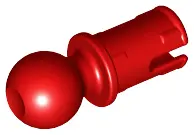 Red Technic, Pin with Friction Ridges and Tow Ball (Undetermined Type)