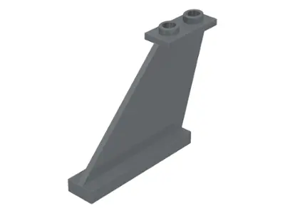 Dark Bluish Gray Tail 4 x 1 x 3