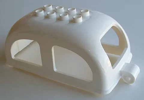 White Duplo Camper Top