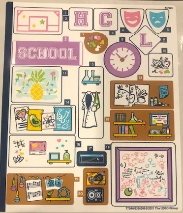 Sticker Sheet for Set 41682 - (77540/6338096)