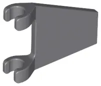 Dark Bluish Gray Flag 2 x 2 Trapezoid