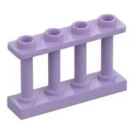 FENCE 1X4X2 W. 4 KNOBS