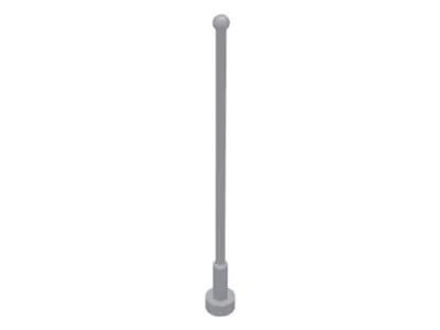 Light Bluish Gray Antenna Whip 8H