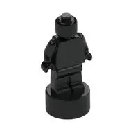 Black Minifigure, Utensil Statuette / Trophy