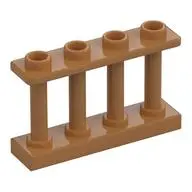 FENCE 1X4X2 W. 4 KNOBS