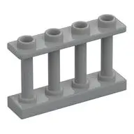 FENCE 1X4X2 W. 4 KNOBS