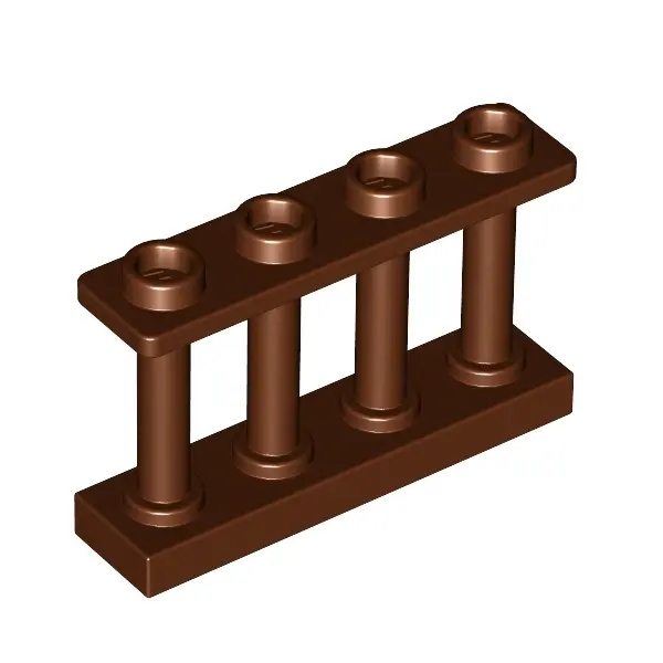 FENCE 1X4X2 W. 4 KNOBS