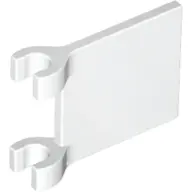 White Flag 2 x 2 Square