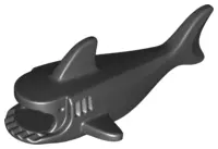 Black Shark Body with Debossed Gills