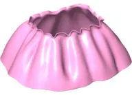 Bright Pink Duplo Wear Cloth Skirt Satin, Knee Length (18 mm)