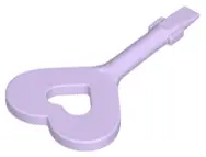Lavender Tile Remover Key with Heart and Screwdriver Ends