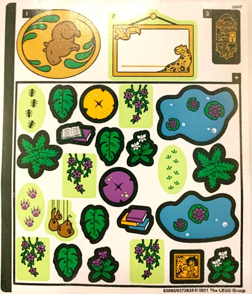 Sticker Sheet for Set 43200 - (83895/6372635)