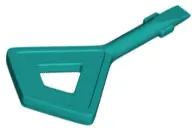 Dark Turquoise Tile Remover Key with Diamond and Screwdriver Ends