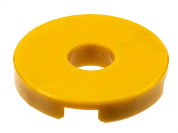 Pearl Gold Tile, Round 2 x 2 with Hole
