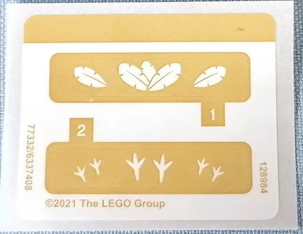 Sticker Sheet for Set 40443 - (77332/6337408)