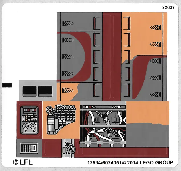 Sticker Sheet for Set 75052 - International Version - (17594/6074051)
