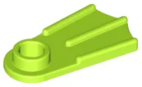 Lime Minifigure Footgear Flipper