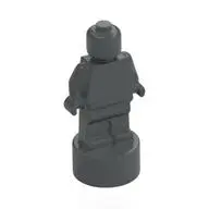 Dark Bluish Gray Minifigure, Utensil Statuette / Trophy