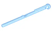 Bright Light Blue Projectile Arrow, Bar 8L with Round End (Spring Shooter Dart)
