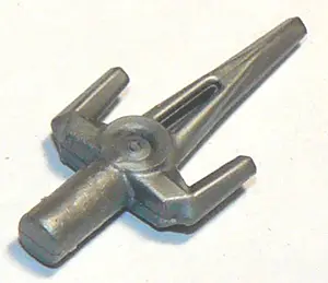 Flat Silver Minifigure, Weapon Sai
