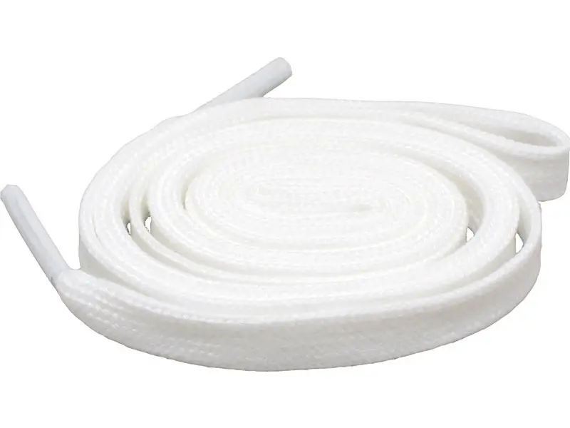 White String, Shoe Lace Flat 145cm