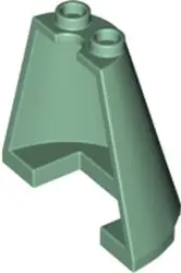 Sand Green Cone Half 4 x 2 x 3