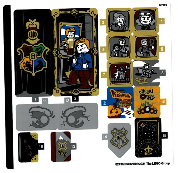 Sticker Sheet for Set 76389 - (82438/6370270)