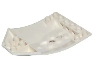 White Cockpit 8 x 6 x 2 Curved