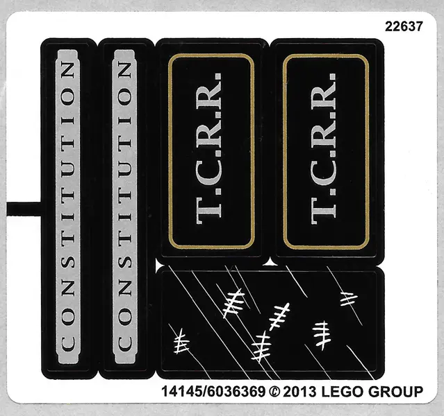 Sticker Sheet for Set 79111 - (14145/6036369)