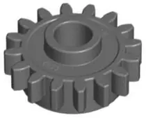 Dark Bluish Gray Technic, Gear 16 Tooth with Clutch, Smooth