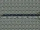 Flat Silver Hose, Ribbed 7mm D. 11L / 8.8cm