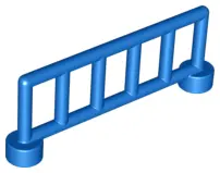 Blue Duplo Fence 1 x 6 x 1 1/2 Railing with 6 Posts