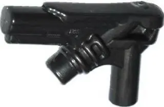 Pearl Dark Gray Minifigure, Weapon Gun Laser Kryptonian