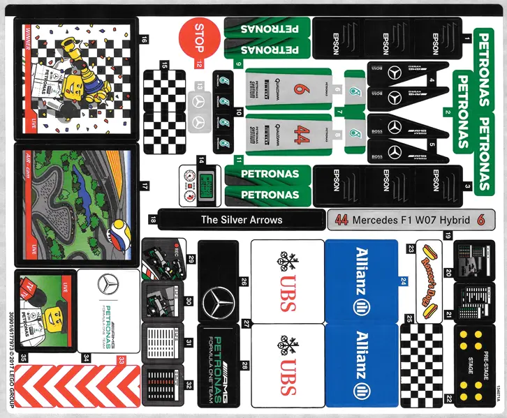 Sticker Sheet for Set 75883 - (30901/6177973)