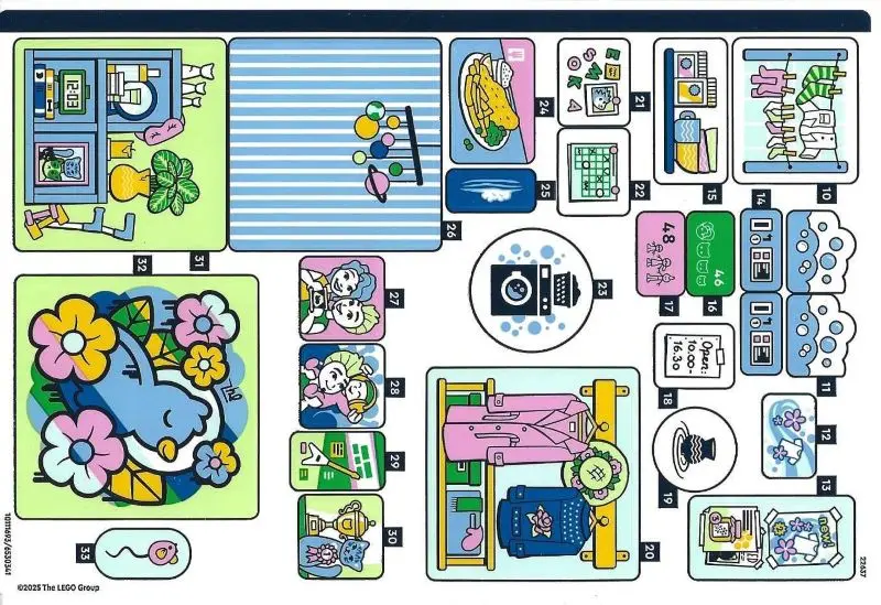 Sticker Sheet for Set 42670, Sheet 2 - (10111693/6530341)