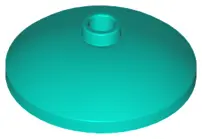 Dark Turquoise Dish 3 x 3 Inverted (Radar)